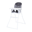 Load image into gallery viewer, Baby Trend Flat Fold High Chair in Stellar Grey