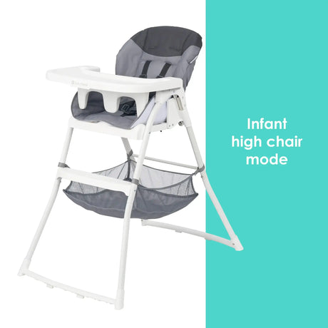 Baby Trend Flat Fold High Chair infant high chair mode