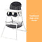 Baby Trend Flat Fold High Chair traditional high chair mode