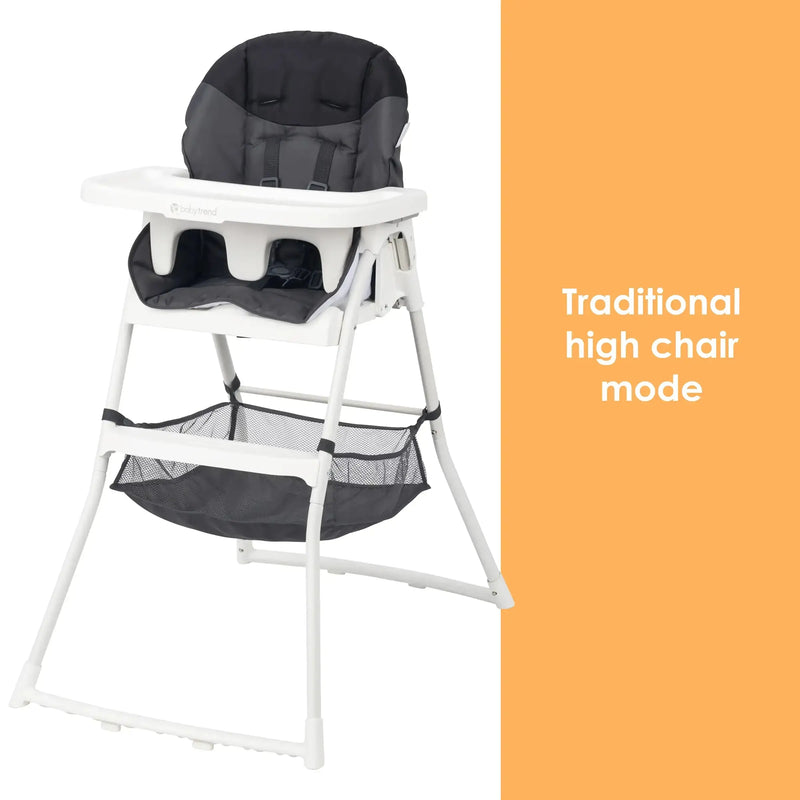 Baby Trend Flat Fold High Chair traditional high chair mode