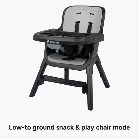 Baby Trend Sweet Seat 4-in-1 High Chair low to ground snack and play chair mode