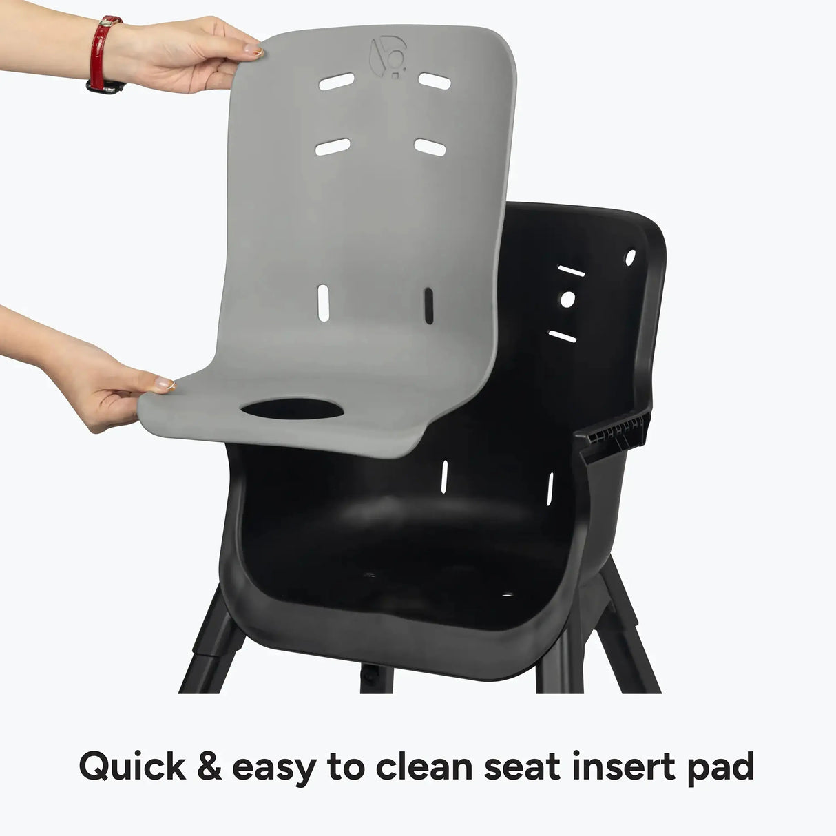 Baby Trend Sweet Seat 4-in-1 High Chair quick and easy to clean seat insert pad
