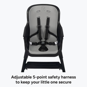 Baby Trend Sweet Seat 4-in-1 High Chair adjustable 5 point safety harness