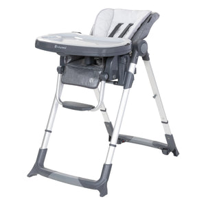 Infant feeding position on the 7-In-1 Feeding Center High Chair with the seat back reclined