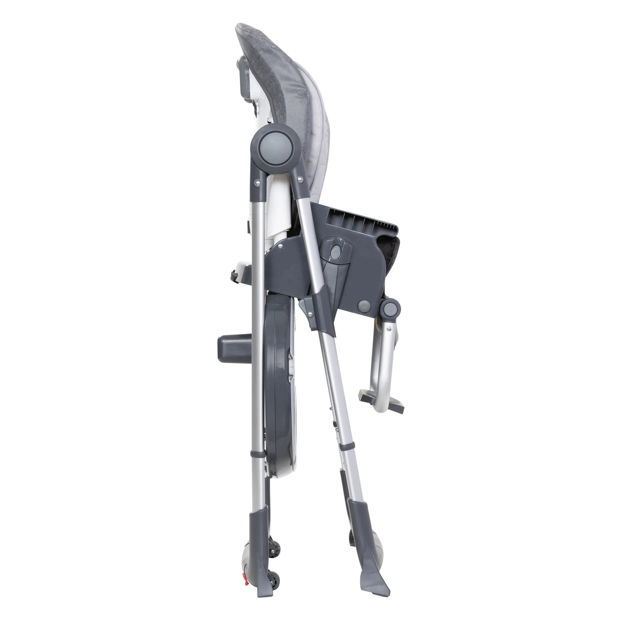 Side view of the 7-In-1 Feeding Center High Chair folded