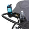 Baby Trend Journey Jogger Stroller parent console with cup holders and storage