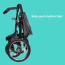 Load image into gallery viewer, Baby Trend Journey Jogger Stroller easy push button fold