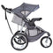 Side view of the child reclining seat on the Baby Trend Expedition Race Tec Jogger