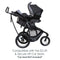 Baby Trend Expedition Race Tec Plus Jogger Stroller compatible with the EZ-Lift and Secure Lift Car Seats