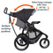 Baby Trend Expedition Race Tec Plus Jogger Stroller has multiple reclining seat and extra long canopy with visor, UPF 50+ protection