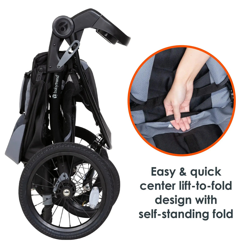 Baby Trend Expedition Zero Flat Jogger Race Tec Plus Stroller