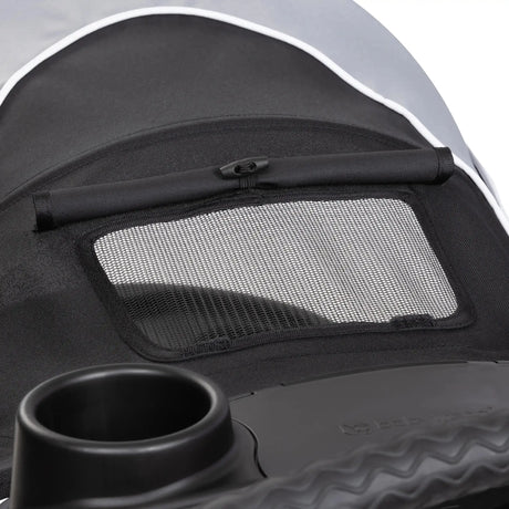 Peek a boo window on top of the Baby Trend Expedition Jogger
