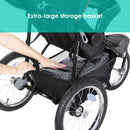 Load image into gallery viewer, Baby Trend XCEL-R8 PLUS Jogger with LED light extra large storage basket