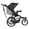 Child seat recline side view of the Baby Trend Expedition Jogger Stroller