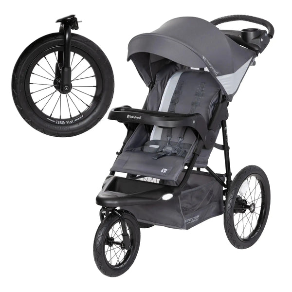 Baby Trend Expedition Zero Flat Jogger with LED Lights