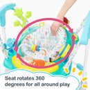 Load image into gallery viewer, Seat rotates 360 degrees for all around play from the Smart Steps Bounce N' Play Jumper