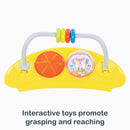 Load image into gallery viewer, Interactive toys promote grasping and reaching from the Smart Steps Bounce N' Play Jumper