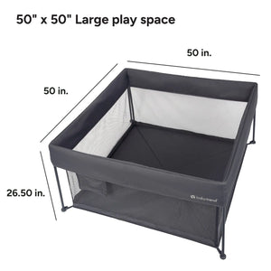 The dimensions of Play Zone Play Space with Compact Fold