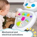 Load image into gallery viewer, Mechanical and electrical activations on the Smart Steps Buddy Bot 2-in-1 Push Walker