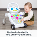 Load image into gallery viewer, Mechanical Activation help build cognitive skills from the Smart Steps Buddy Bot 2-in-1 Push Walker
