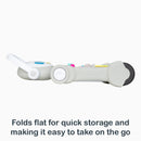 Load image into gallery viewer, Folds flat for quick storage and making it easy to take on the go of the Smart Steps Buddy Bot 2-in-1 Push Walker
