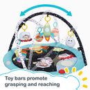 Load image into gallery viewer, Smart Steps By Baby Trend, Baby Sensory Activity Play Mat toy bars promote grasping and reaching
