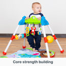 Load image into gallery viewer, Core strength building from the Smart Steps by Baby Trend, Jammin’ Gym with Play Mat