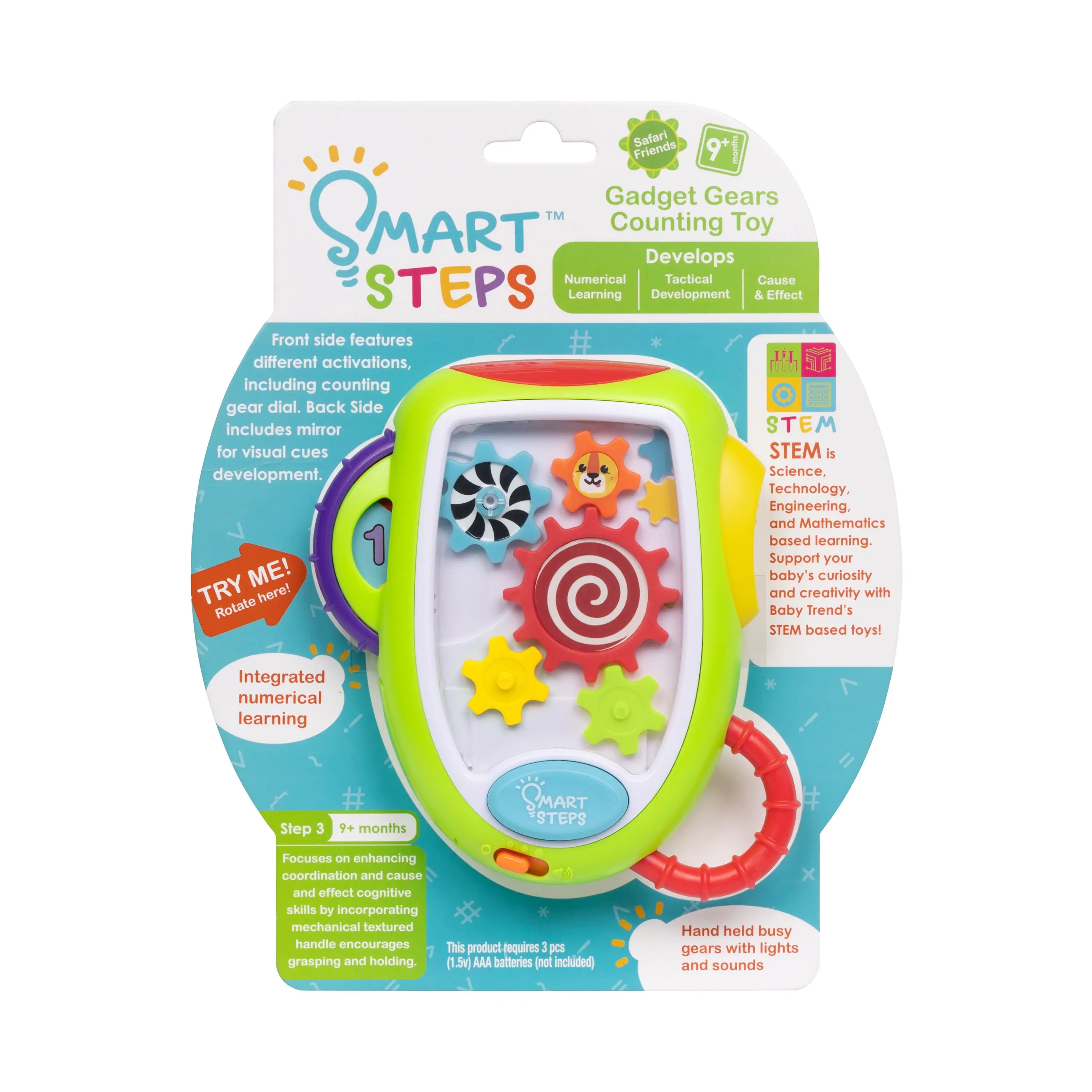 Smart Steps Gadget Gears Counting Toy – Baby Trend