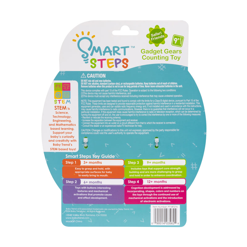 Smart Steps Gadget Gears Counting Toy