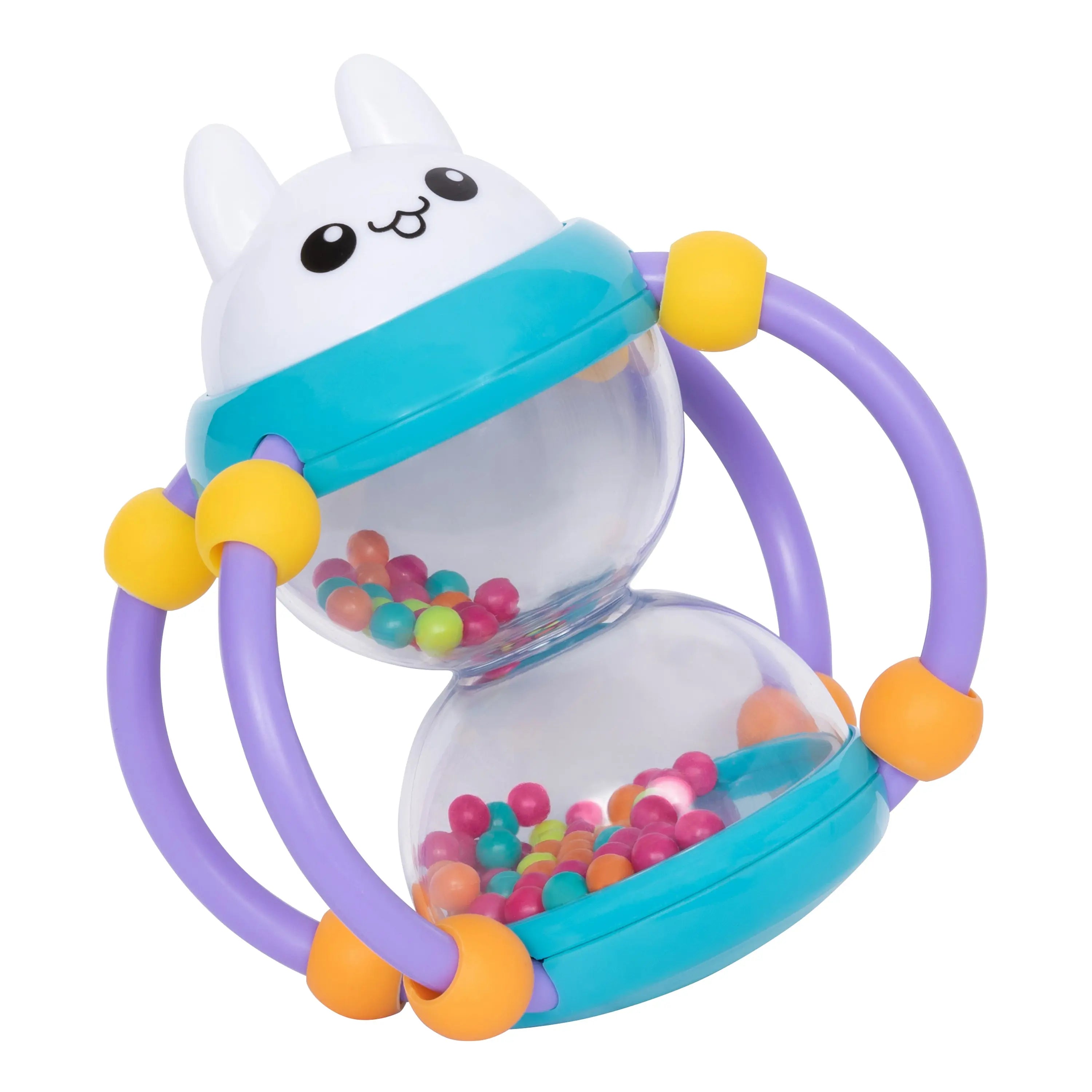 Smart Steps Busy Bunny Rattle STEM-Based Toy for Hand-Eye Coordination