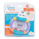 Load image into gallery viewer, Front view of the Smart Steps by Baby Trend Busy Bunny Rattle packaging