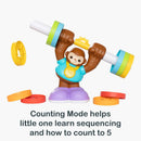 Load image into gallery viewer, Smart Steps Balance Buddy Learning Monkey helps little one learn sequencing and how to count to 5