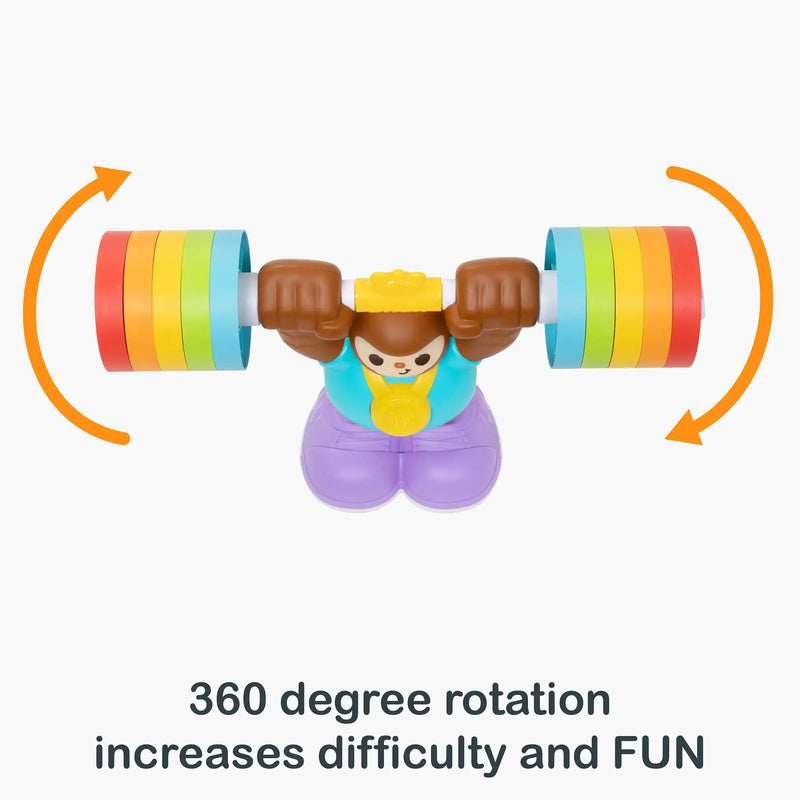 Smart Steps Balance Buddy Learning Monkey 360 degree rotation increases difficulty and fun