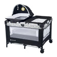 Baby Trend Nursery Den Playard with Rocking Cradle and Flip Over Changer