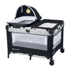 Baby Trend Nursery Den Playard with Rocking Cradle and Flip Over Changer