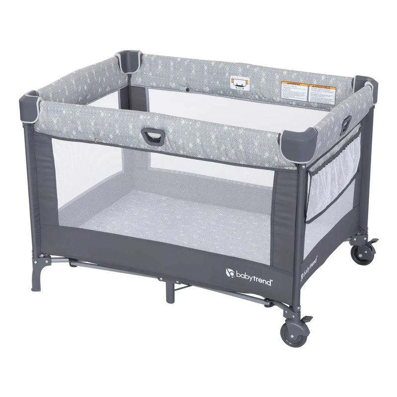 baby trend pack n play accessories Baby Trend Nursery Den Playard with Rocking Cradle and Flip Over Changer