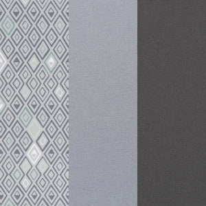 Baby Trend Nursery Den Playard with Rocking Cradle and Flip Over Changer diamond pattern and neutral fashion color fabric