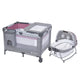 Premium Playards with New Born Rocking Napper and Changer