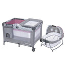 Load image into gallery viewer, Baby Trend Nursery Den Playard with Rocking Cradle and cradle is removable