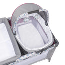 Load image into gallery viewer, Baby Trend Nursery Den Playard with Rocking Cradle top view