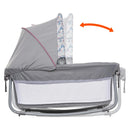 Load image into gallery viewer, Baby Trend Nursery Den Playard with Rocking Cradle rocks back and forth for child comfort