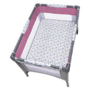 Load image into gallery viewer, Baby Trend Nursery Den Playard with Rocking Cradle with floor board 