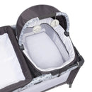 Load image into gallery viewer, Baby Trend Nursery Den Playard with Rocking Cradle top view