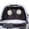 Baby Trend Nursery Den Playard with Rocking Cradle with two hanging toys