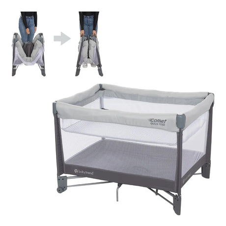 Baby Trend Comet Quick-Fold Playard with Hanging Bassinet