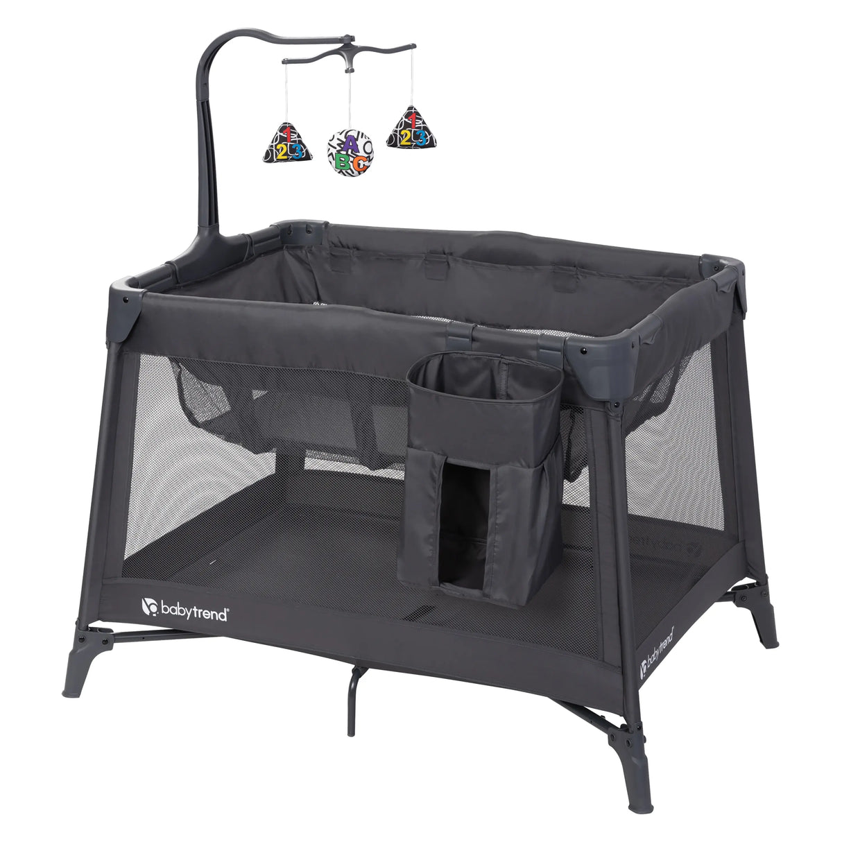 Baby Trend Sol Nursery Center Playard in Dash Grey