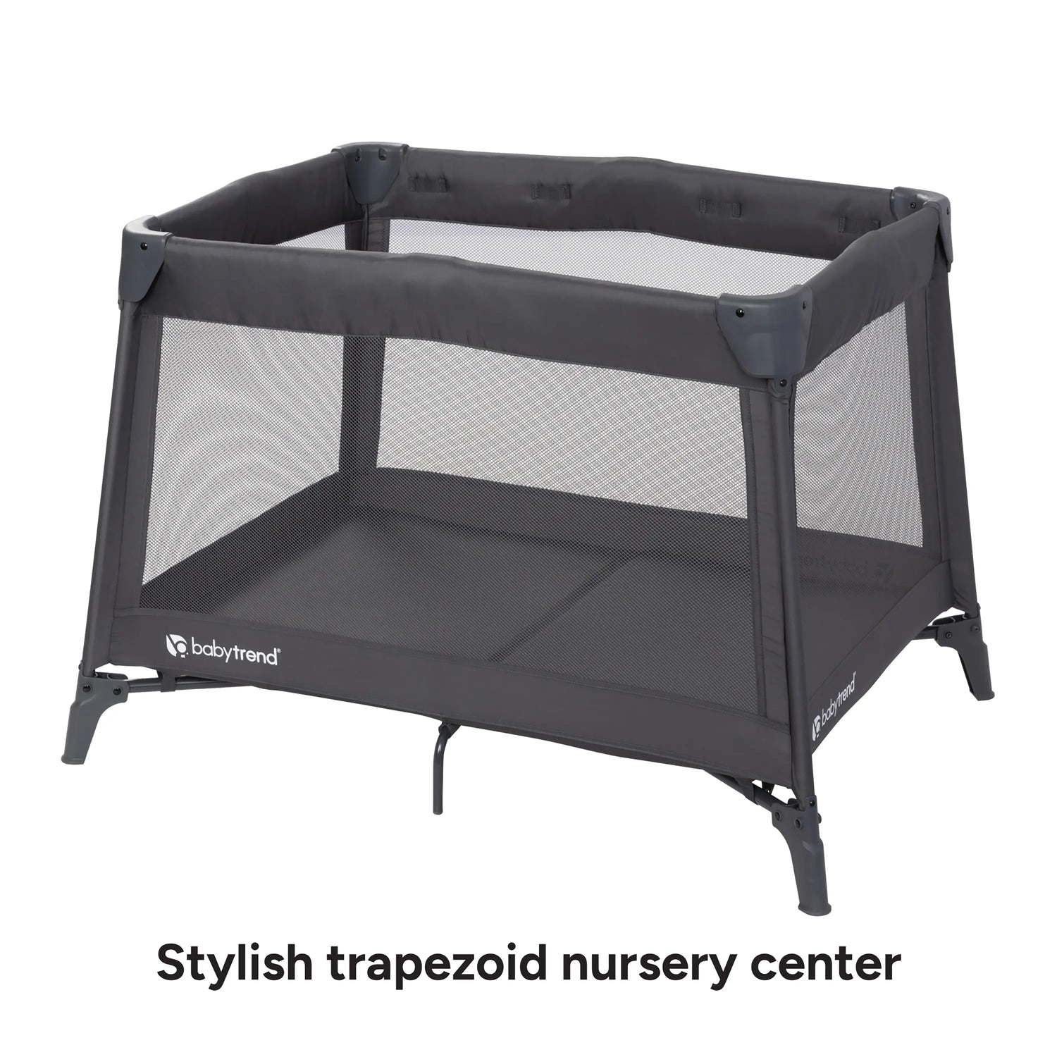Baby Trend Sol Nursery Center Playard in Dash Grey