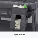 Load image into gallery viewer, Baby Trend Sol Nursery Center Playard diaper stacker
