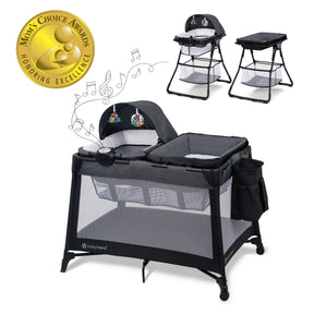 Baby Trend Willow Nursery Center Playard with Bassinet Stand and Changing Stand