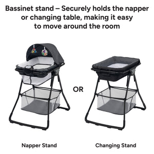 Willow Nursery Center® Playard with Bassinet Stand and Changing Stand in Cosmic Jet (Target Exclusive)